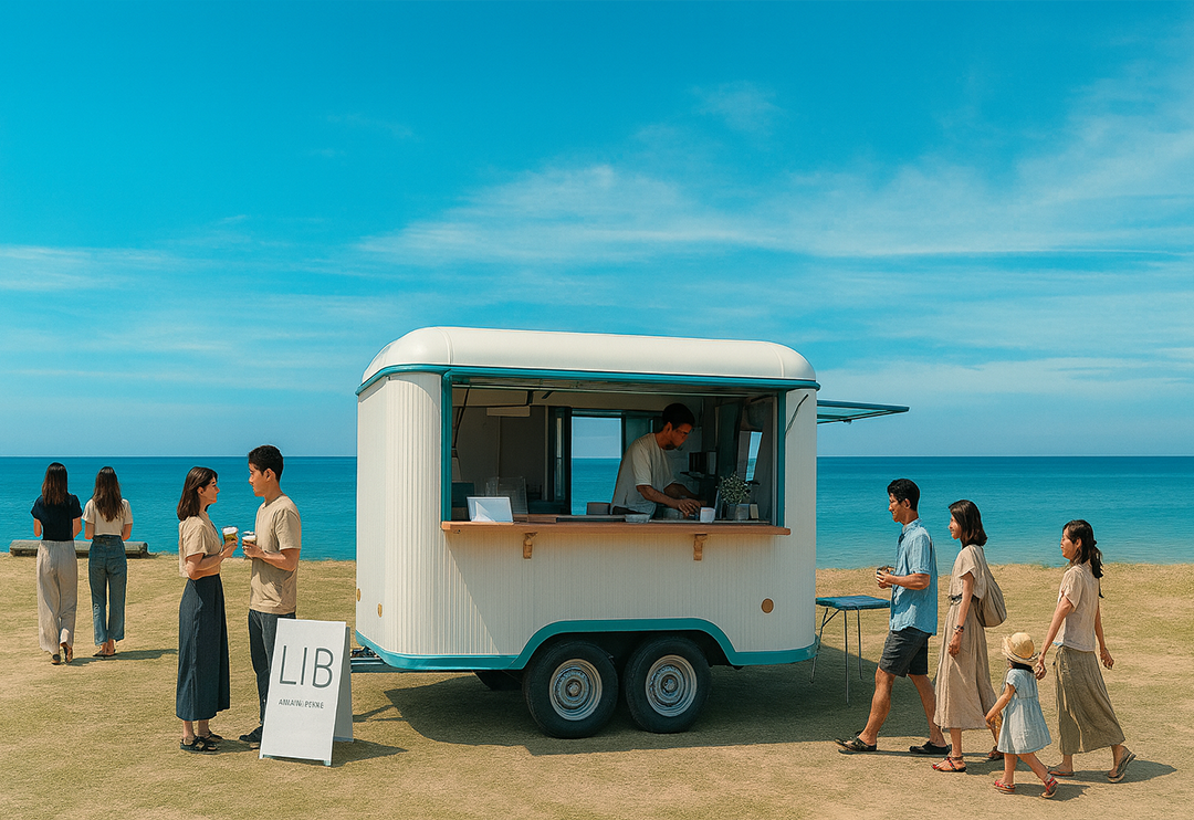 キッチントレーラー外観